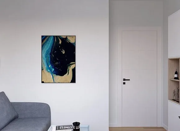 Дизайн-проект 2-комнатной квартиры 50,8 кв.м в ЖК Белые ночи_16 Дизайн-проект 2-комнатной квартиры 50,8 кв.м в ЖК Белые ночи