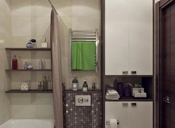 Дизайн-проект 2-комнатной квартиры в ЖК Коммунарка_29 Дизайн-проект 2-комнатной квартиры в ЖК Коммунарка