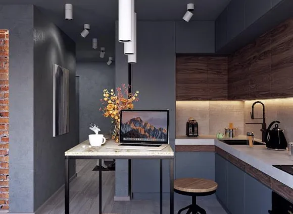 Дизайн-проект 2-комнатной квартиры в ЖК МИР Митино_9 Дизайн-проект 2-комнатной квартиры в ЖК МИР Митино