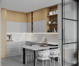 Дизайн однокомнатной квартиры по адресу: Прокшинский проспект, дом 7_1 Дизайн однокомнатной квартиры по адресу: Прокшинский проспект, дом 7_1