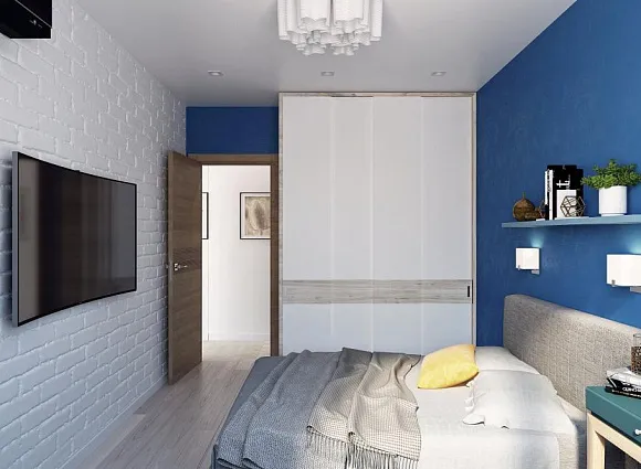 Дизайн-проект 2-комнатной квартиры 43,20 кв.м по адресу: город Москва, улица Бачуринская, дом 13_14 Дизайн-проект 2-комнатной квартиры 43,20 кв.м по адресу: город Москва, улица Бачуринская, дом 13