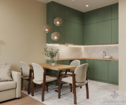 Дизайн квартиры 40 кв.м в ЖК Москва А101_1