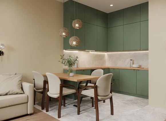 Дизайн квартиры 40 кв.м в ЖК Москва А101