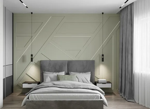 Дизайн квартиры 46 кв. м в ЖК Крылья_9 Дизайн квартиры 46 кв. м в ЖК Крылья