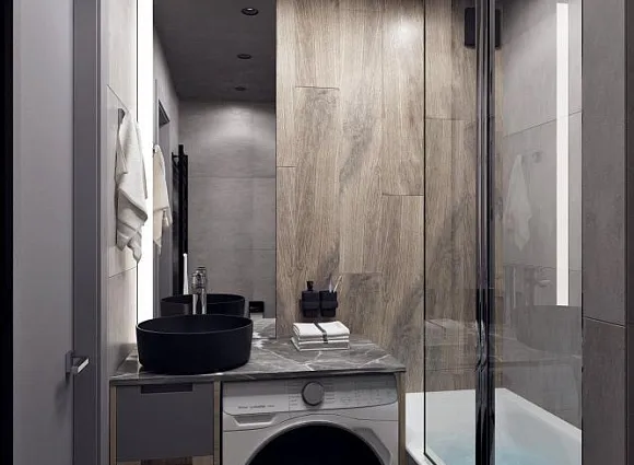 Дизайн квартиры 40 кв.м в Солнцево_16 Дизайн квартиры 40 кв.м в Солнцево