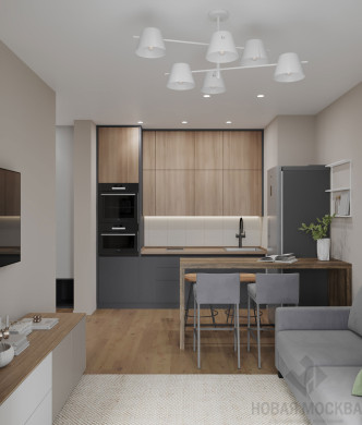 Дизайн двухкомнатной квартиры по адресу: улица Бартеневская, дом 18, корпус 1_0