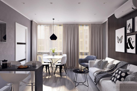 Дизайн-проект квартиры 43 кв. м в ЖК Новая звезда_0