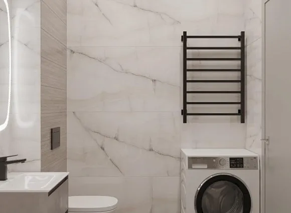 Дизайн квартиры 40 кв.м в ЖК Москва А101