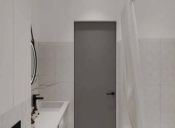 Дизайн квартиры-студии по адресу: проспект Магеллана, дом 3