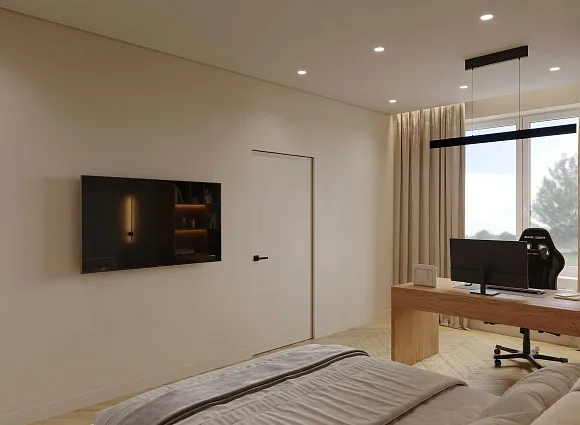 Дизайн однокомнатной квартиры по адресу: улица Архитектора Власова, дом 71, корпус 2