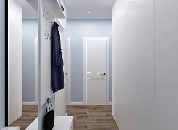 Дизайн 2-комнатной квартиры 60 кв.м в ЖК Скандинавия