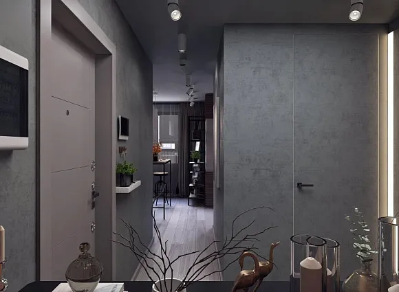 Дизайн-проект 2-комнатной квартиры в ЖК МИР Митино_11 Дизайн-проект 2-комнатной квартиры в ЖК МИР Митино