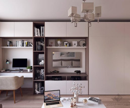 Дизайн-проект квартиры 58 кв.м на Профсоюзной улице_2