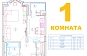 Ремонт 1-комнатной квартиры 37 кв.м по адресу: ул. Потаповская роща, д. 12