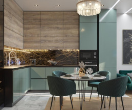 Дизайн квартиры 70 кв.м в ЖК Москва А101_2