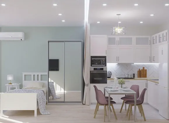 Дизайн квартиры 55 кв.м в ЖК Москва А101_0 Дизайн квартиры 55 кв.м в ЖК Москва А101