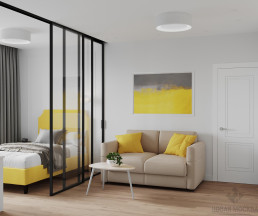 Дизайн однокомнатной квартиры по адресу ул. Каширское шоссе, дом 11, корпус 3_1 Дизайн однокомнатной квартиры по адресу ул. Каширское шоссе, дом 11, корпус 3_1