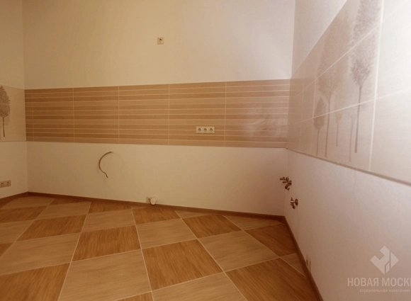 Ремонт 2-комнатной квартиры 58 кв.м по адресу: п. Коммунарка, ул. Липовый парк, д. 9, застр. Авгур Эстейт (АО «А101 Девелопмент»), ЖК Москва А101