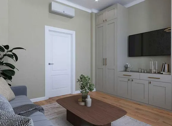 Дизайн трехкомнатной квартиры по адресу: улица Эдварда Грига, дом 17