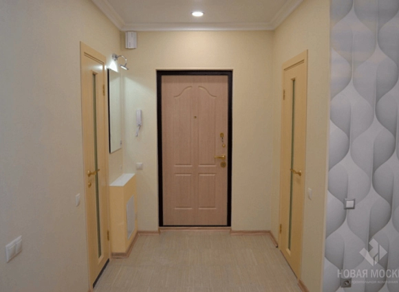 Ремонт 1-комнатной квартиры 41 кв.м по адресу: п. Коммунарка, ул. Ясная, д. 1, к. 1, застройщик Авгур Эстейт, ЖК квартал А101
