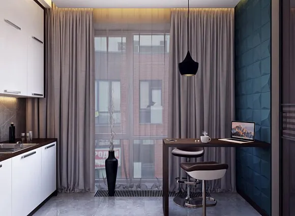 Дизайн-проект 2-комнатной квартиры 70.20 кв.м по адресу: Москва, поселение Десеновское, улица Андерсена, дом 13