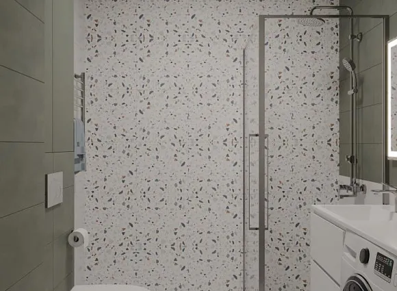 Дизайн студии 32 кв. м в ЖК Марьино Град_8 Дизайн студии 32 кв. м в ЖК Марьино Град