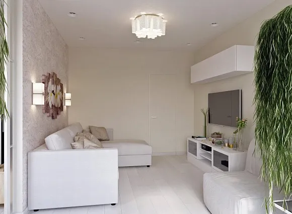 Дизайн-проект 1-комнатной квартиры 41.30 кв.м по адресу: г. Москва, пос. Внуковское, дер. Рассказовка, бул. Андрея Тарковского, д 5