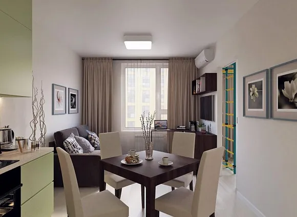 Дизайн-проект квартиры 31 кв.м в ЖК Новая Звезда_3 Дизайн-проект квартиры 31 кв.м в ЖК Новая Звезда