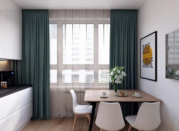 Дизайн-проект 2-комнатной квартиры 50,8 кв.м в ЖК Белые ночи_5 Дизайн-проект 2-комнатной квартиры 50,8 кв.м в ЖК Белые ночи