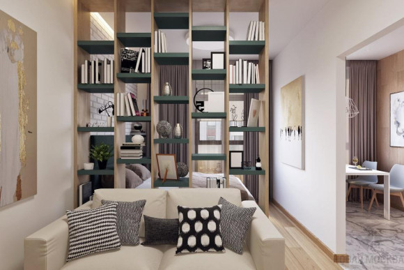 Дизайн-проект 1-комнатной квартиры 32 кв.м ЖК Испанские кварталы_0