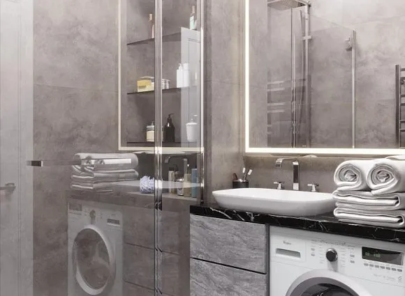 Дизайн 2-комнатной квартиры 65 кв.м в ЖК Скандинавия_14 Дизайн 2-комнатной квартиры 65 кв.м в ЖК Скандинавия