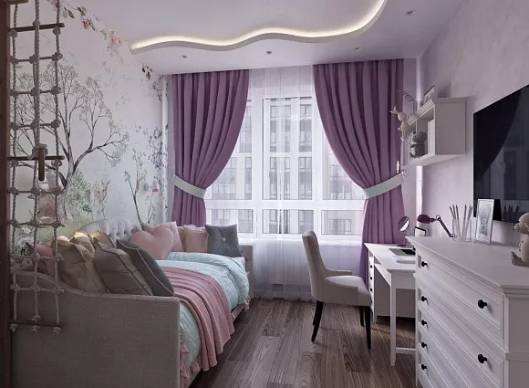 Дизайн 2-комнатной квартиры 60 кв.м в ЖК Скандинавия