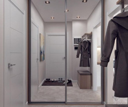 Дизайн-проект 2-комнатной квартиры 41.00 кв.м по адресу: ул. Бачуринская, д. 13_2