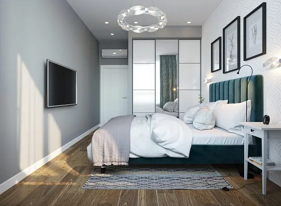 Дизайн-проект 3-комнатной квартиры 90 кв.м в ЖК Скандинавия