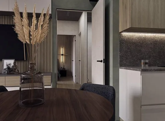 Дизайн 2-комнатной квартиры 62 кв.м в ЖК Скандинавия_9 Дизайн 2-комнатной квартиры 62 кв.м в ЖК Скандинавия