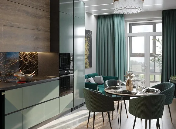 Дизайн квартиры 70 кв.м в ЖК Москва А101