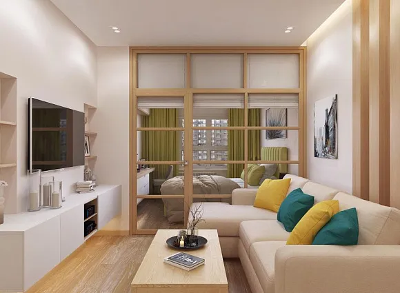 Дизайн-проект 3-комнатной квартиры 93 кв.м в ЖК Скандинавия