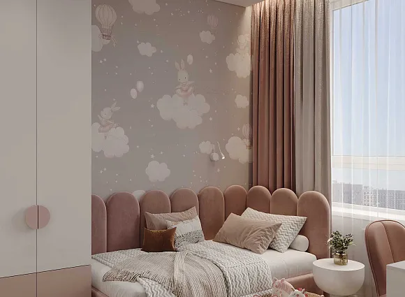 Дизайн трехкомнатной квартиры по адресу: улица Эдварда Грига, дом 9, корпус 3