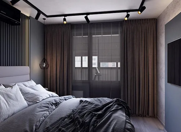 Дизайн-проект 2-комнатной квартиры в ЖК МИР Митино_12 Дизайн-проект 2-комнатной квартиры в ЖК МИР Митино