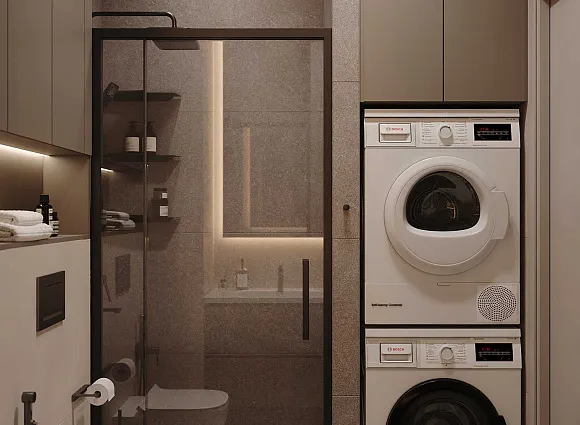 Дизайн трехкомнатной квартиры по адресу: улица Эдварда Грига, дом 9, корпус 3