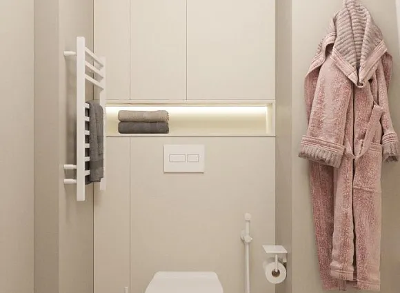 Дизайн квартиры 85 кв. м в ЖК Лучи_17 Дизайн квартиры 85 кв. м в ЖК Лучи
