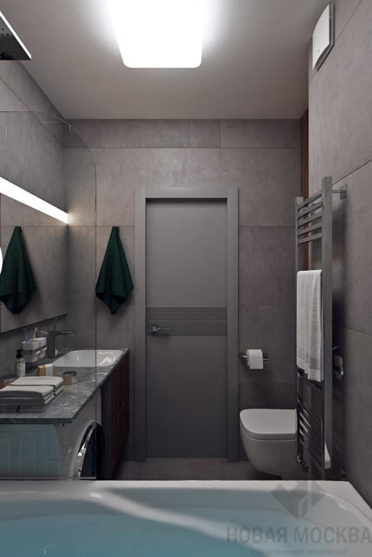 Дизайн-проект квартиры 38 кв.м в ЖК Новая Звезда_17 Дизайн-проект квартиры 38 кв.м в ЖК Новая Звезда_17