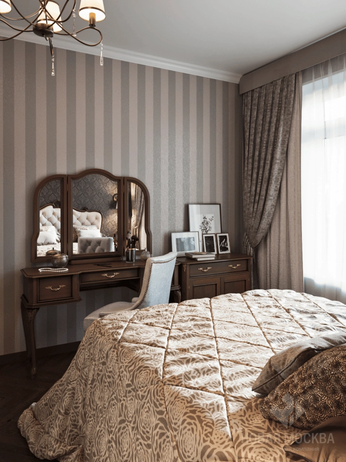 Дизай-проект однокомнатной квартиры в ЖК Рассказово_4 Дизай-проект однокомнатной квартиры в ЖК Рассказово