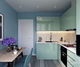 Дизай-проект однокомнатной квартиры по адресу: Москва, улица Бориса Пастернака, дом 33 корпус 2_2