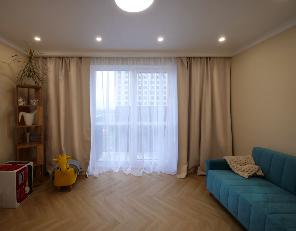 Ремонт под ключ двухкомнатной квартиры по адресу ул. Поляны, 5а-1_5 Ремонт под ключ двухкомнатной квартиры по адресу ул. Поляны, 5а-1_5