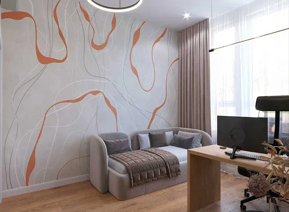 Дизайн трехкомнатной квартиры по адресу: улица Эдварда Грига, дом 17