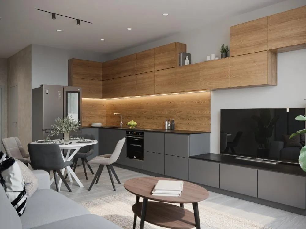 Дизайн трехкомнатной квартиры 88 кв.м в ЖК Скандинавия_0 Дизайн трехкомнатной квартиры 88 кв.м в ЖК Скандинавия