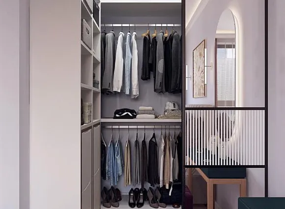 Дизайн квартиры 34 кв.м в ЖК Селигер Сити_11 Дизайн квартиры 34 кв.м в ЖК Селигер Сити