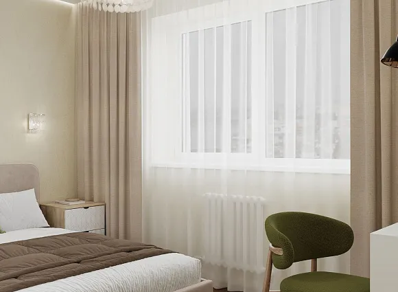 Частичный дизайн квартиры по адресу: поселок Коммунарка, 20а