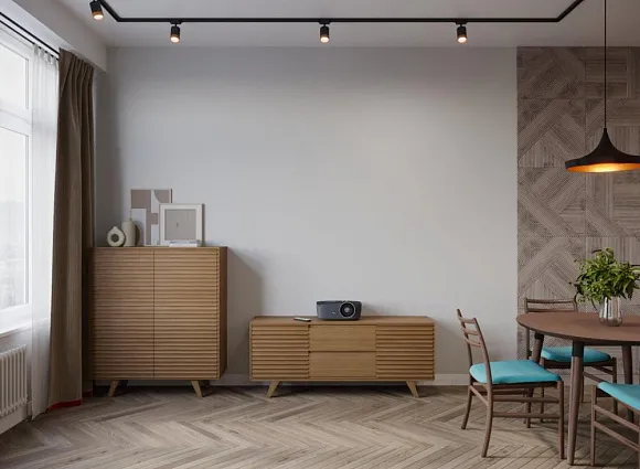 Дизайн квартиры 60 кв. м в ЖК Западный порт_2 Дизайн квартиры 60 кв. м в ЖК Западный порт